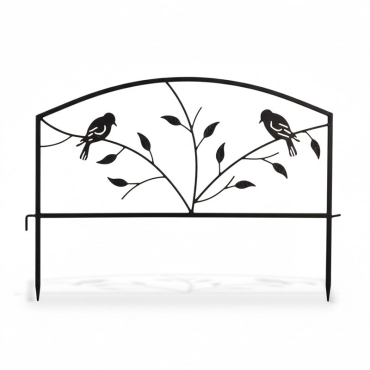 Barrière jardin oiseaux 57x41cm