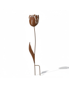 Tuteur jardin tulipe 19x1x90cm