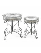 Ensemble de 2 supports pour plantes