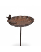 TUTEUR COQUILLE BAIN D'OISEAU FONTE