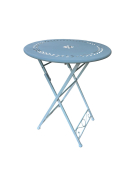 Table de jardin fer 60x60x72cm