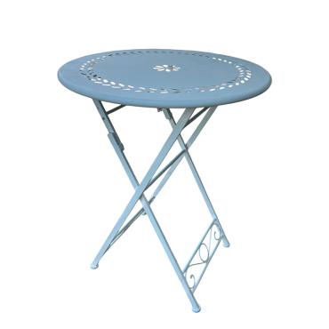 Table de jardin fer 60x60x72cm