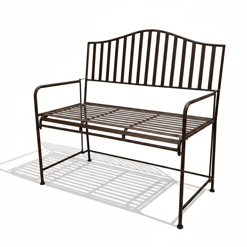 Banc de jardin fer 104x46x100cm