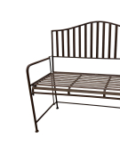 Banc de jardin fer 104x46x100cm