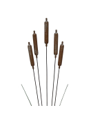 Tuteur déco roseaux 28x1x102cm
