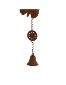 Cloche carillon papillon 17x7x61cm
