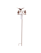 Pluviomètre oiseaux 10x9x47cm