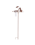Pluviomètre souris 14x9x47cm