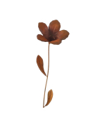 Tuteur jardin fleur 14x12x97cm