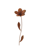 Tuteur jardin fleurs 12x10x75cm