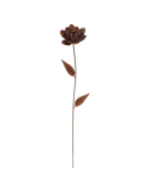 Tuteur jardin fleur 12x9x76cm