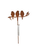 Tuteur jardin oiseaux 35x1x105cm