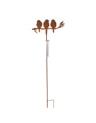 Tuteur jardin oiseaux 35x1x105cm