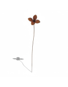 Tuteur jardin fleurs 12x10x75cm