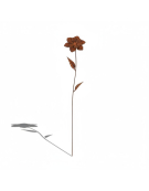 Tuteur fleurs jardin 14x9x97cm