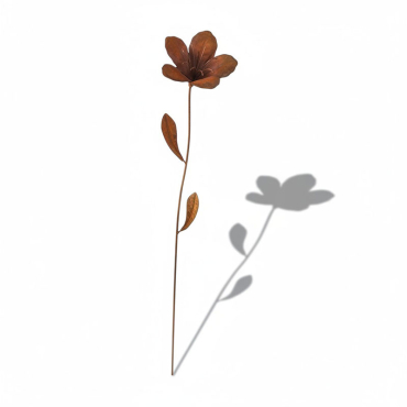 Tuteur jardin fleur 14x12x97cm