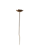 Tuteur jardin fleur 14x78cm