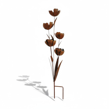 Tuteur jardin fleurs 30x105cm