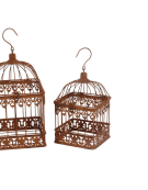 Set 2 cages plantes 19x36cm