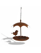 Mangeoire parapluie oiseau 24x40cm