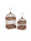 Set 2 cages plantes 19x36cm