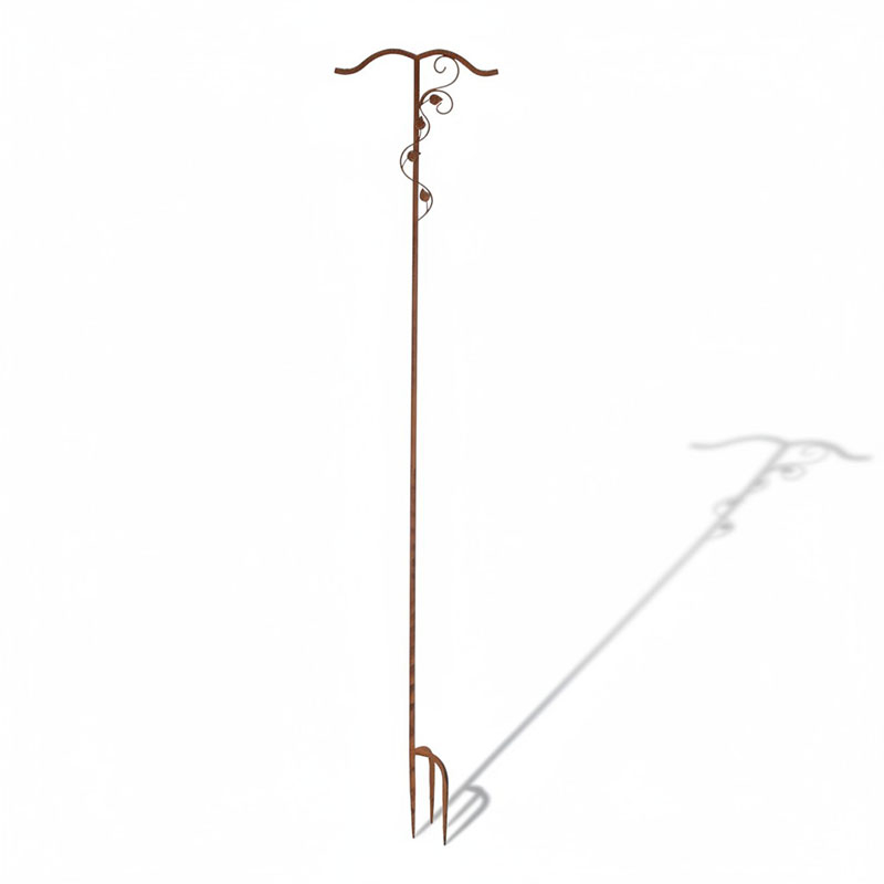 Tuteur fer plein 45x17x214cm