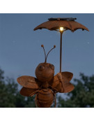 Tuteur abeille parapluie solaire 22x22x126cm