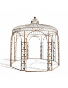Gloriette fer plein vert 337x337x351cm