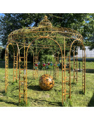 Gloriette fer plein vert 337x337x351cm