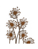 Tuteur déco fleurs 42x85cm