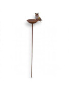 Tuteur mangeoire Hibou 25x17x122 cm