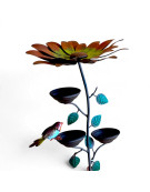 Mangeoire fleurs à planter 14x12x50cm