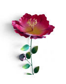 Tuteur fleurs 9x8x41cm