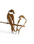 Mobile couple oiseaux 24x2x52cm