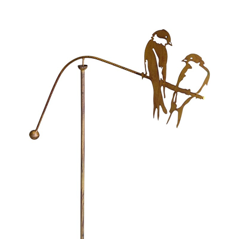Mobile couple oiseaux 24x2x52cm