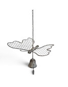 Cloche carillon papillon mirage 30x24x70cm